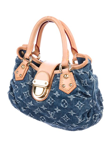 black denim louis vuitton bag|Louis Vuitton monogram denim bag.